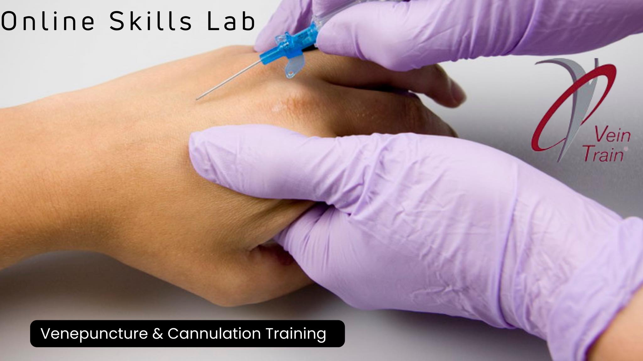 VeinTrain venepuncture and IV cannulation skills practice