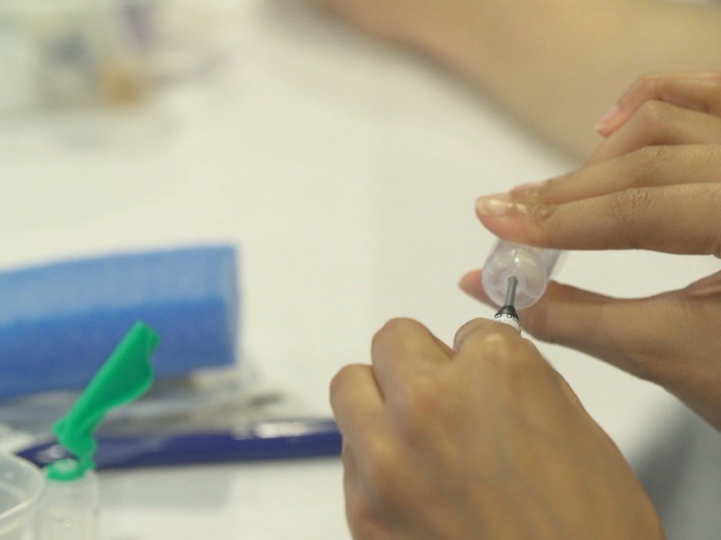 Device-specific vascular access training equipment used to support safe practice.